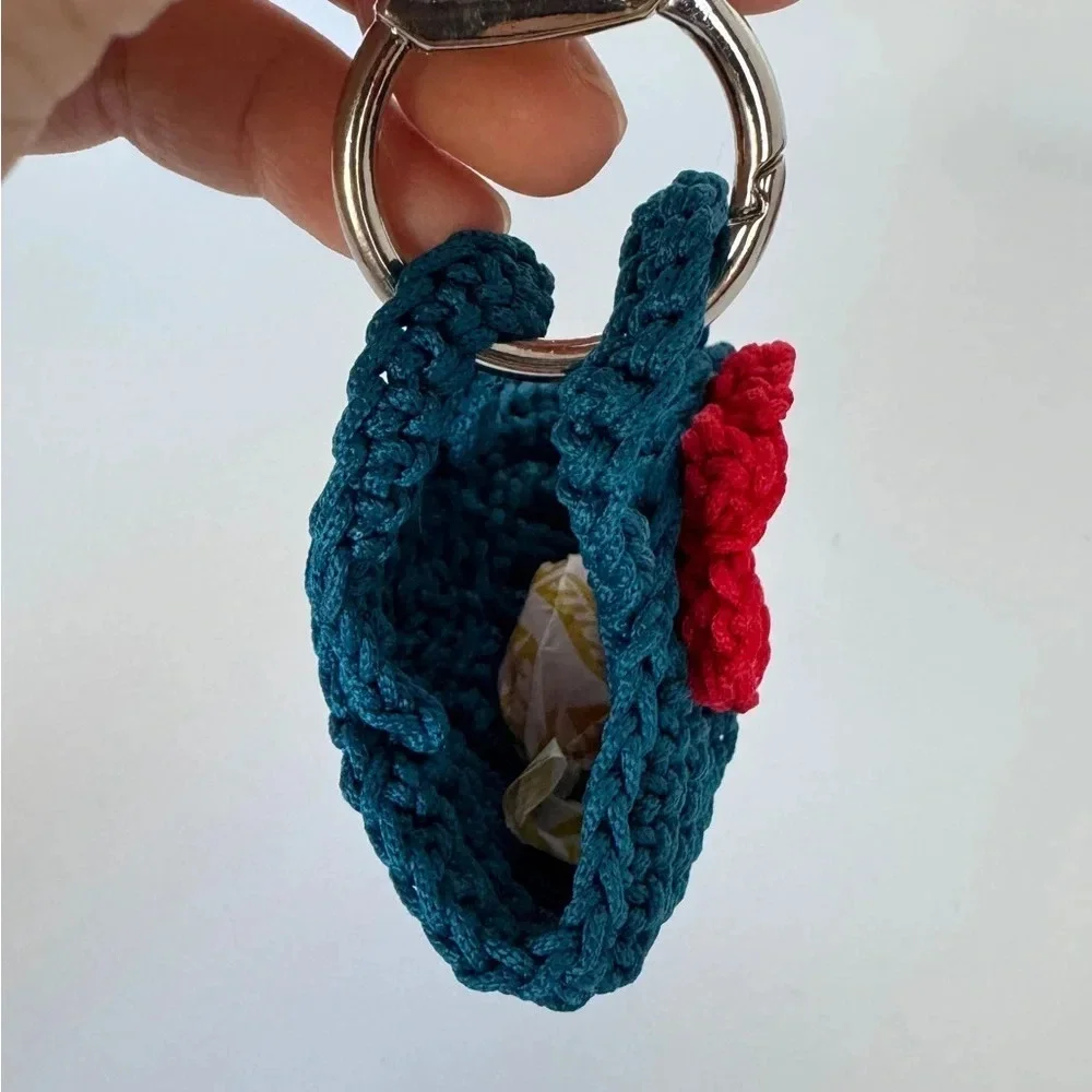 NWT Handmade Mini Flower Purse Keychain $25 EACH